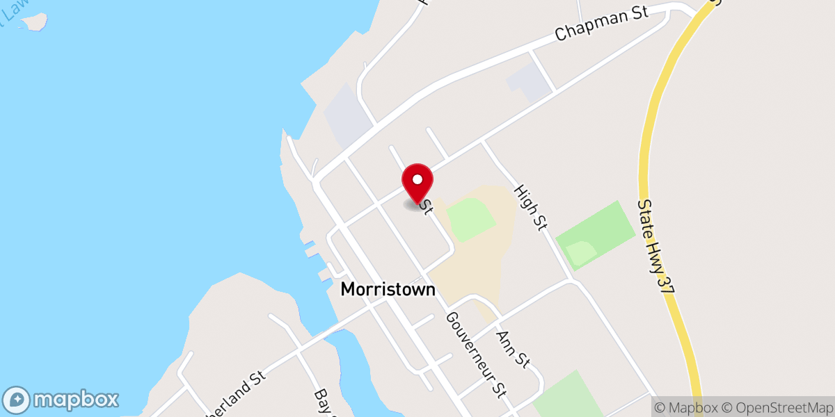 Map showing location of Our Lady of Grace Parish Center