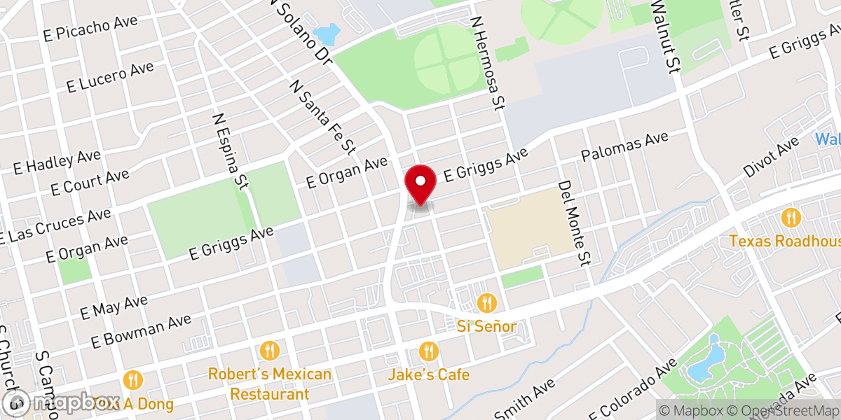 Map showing location of Saint Patrick's Anglican Church