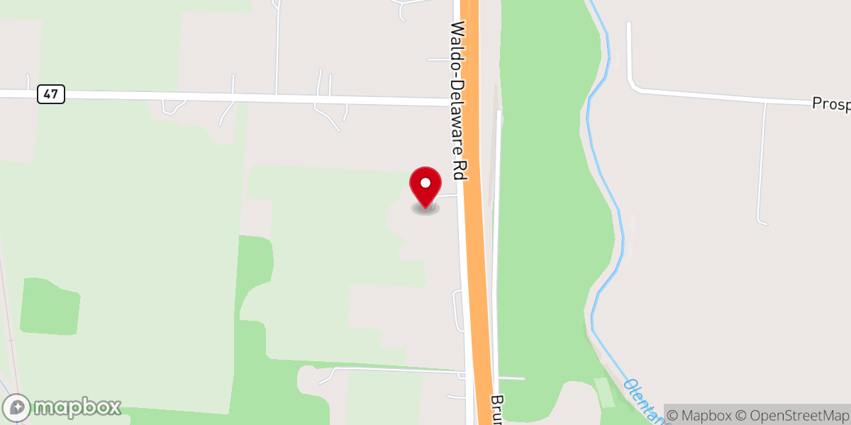 Map showing location of New Harvest Church