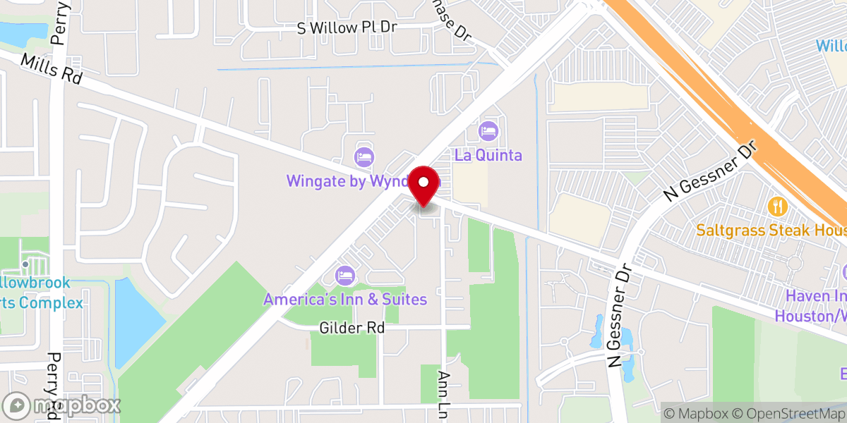 Map showing location of Cornerstone Orthodox Presbyterian Church