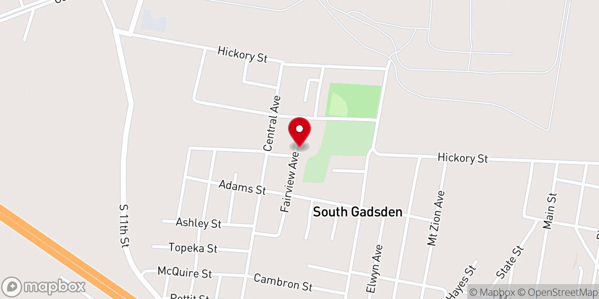 Map showing location of Wayfaring Church of God