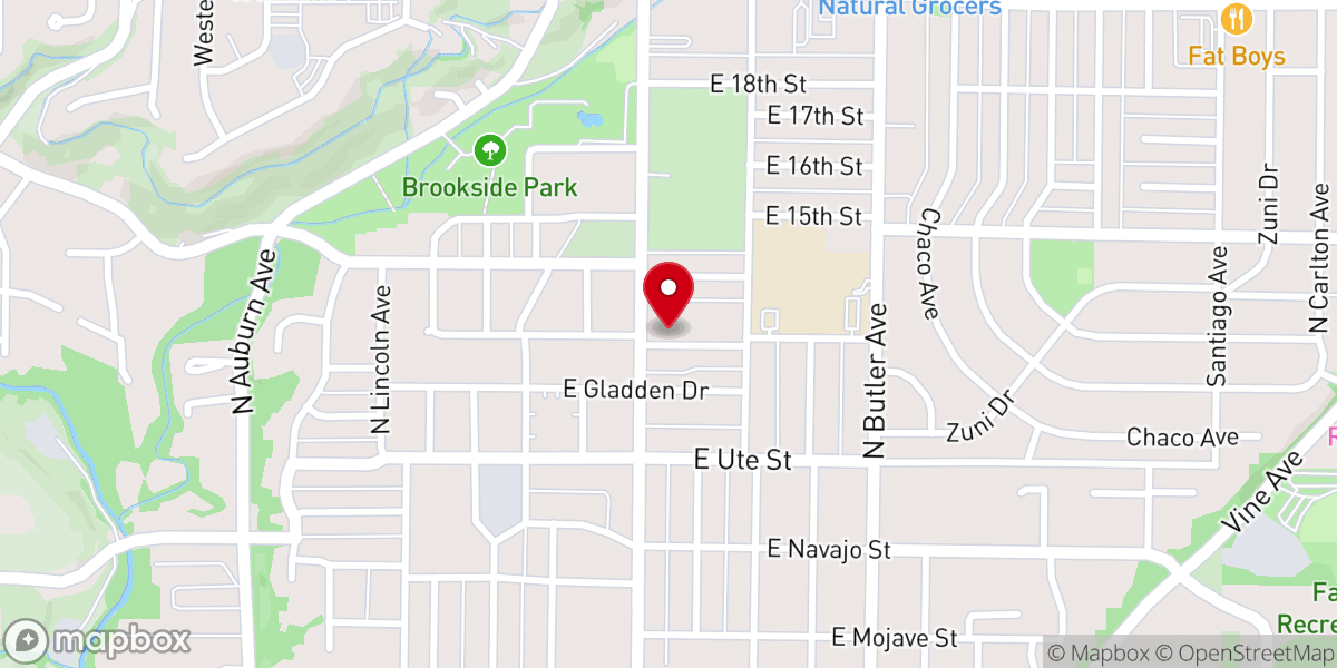Map showing location of Rock Cross Church of Choke Cherry