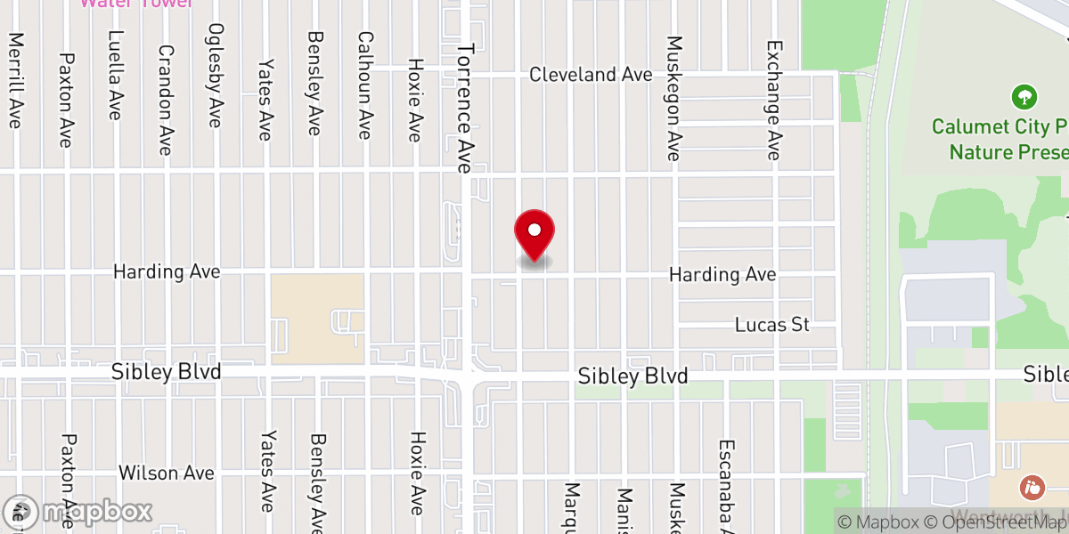 Map showing location of Higher Ground Community Church