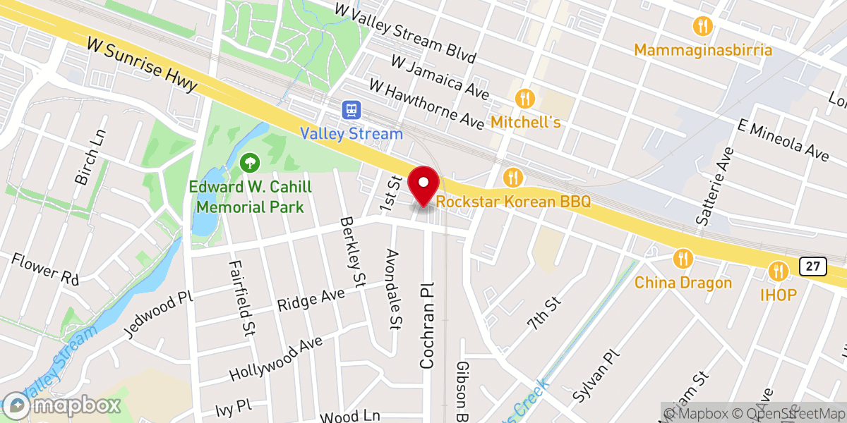 Map showing location of Kingdom Life Worship Center