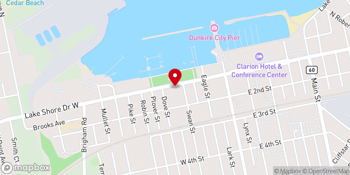 Map showing location of Open Door #3 C.O.G.I.C.