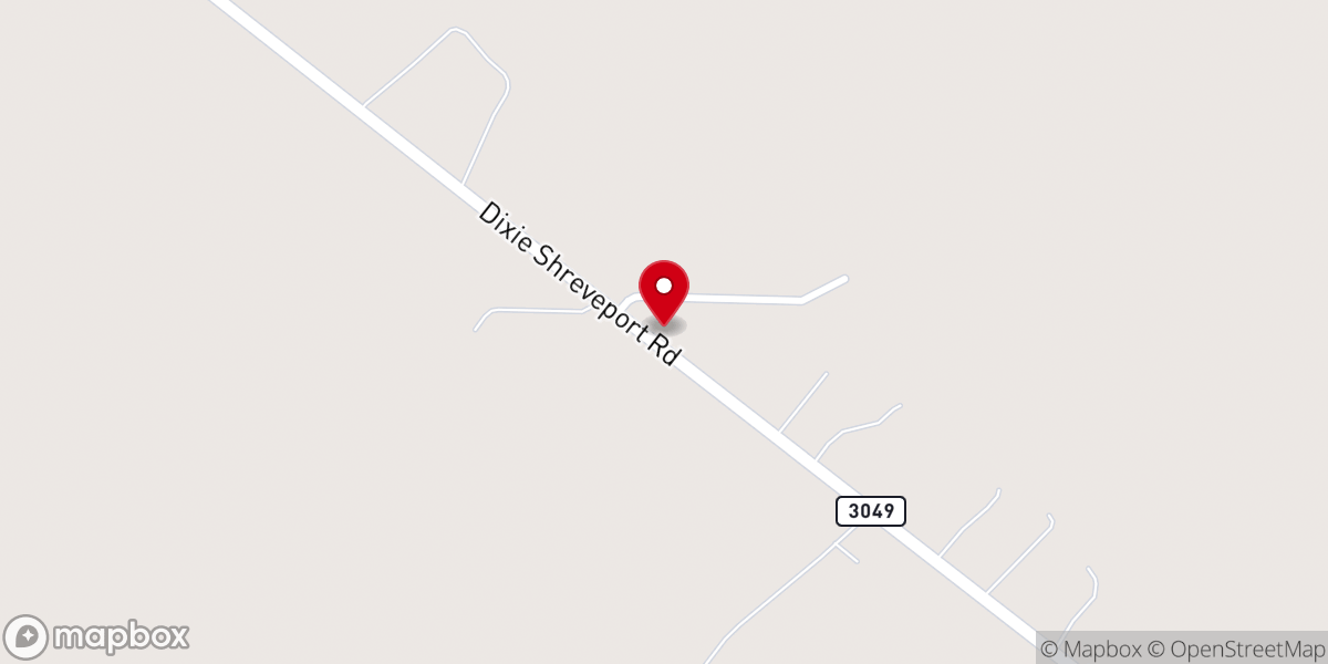 Map showing location of Rose of Sharon Church