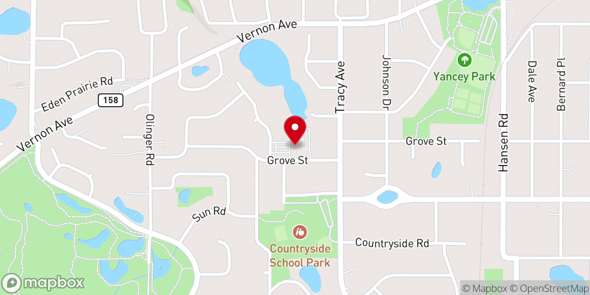 Map showing location of Good Samaritan United Methodist Church