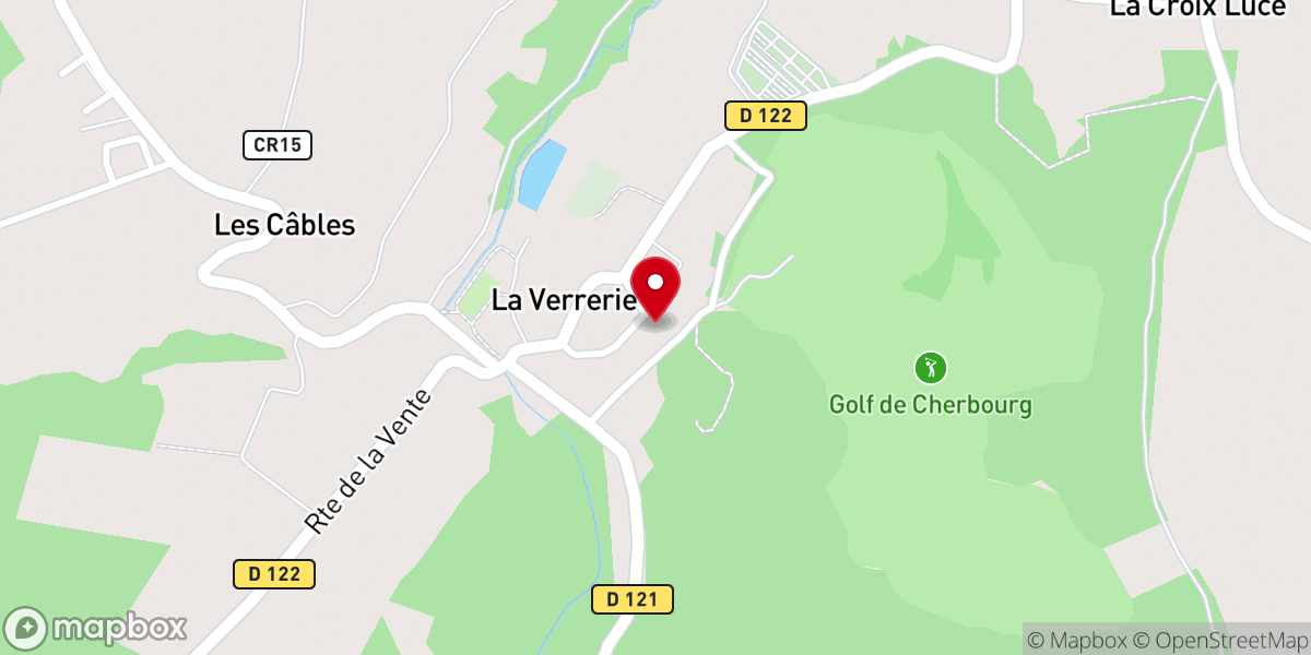 Map showing location of ÉGLISE NOTRE-DAME DE LA DELIVRANDE PAROISSE JEAN XXIII