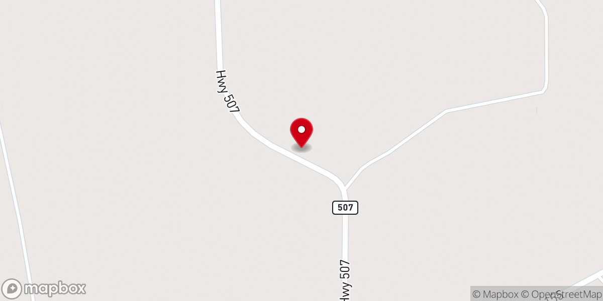 Map showing location of Village of Martin