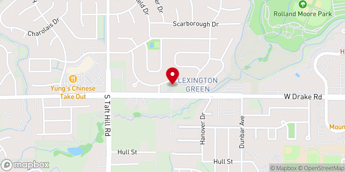 Map showing location of Foothills Unitarian Church