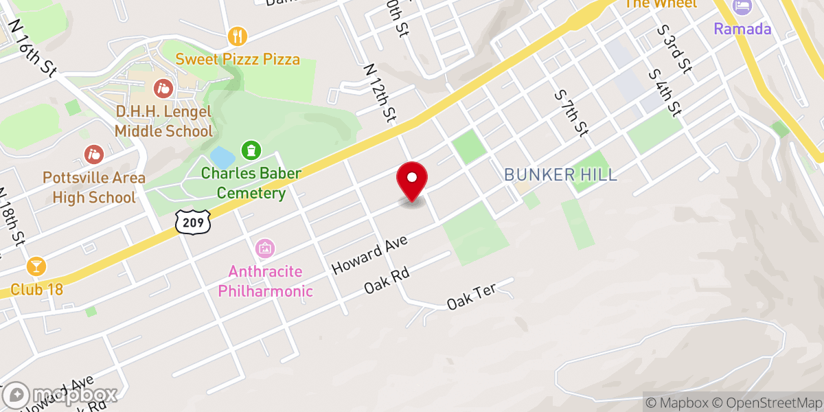 Map showing location of Saved By Grace Bible Church