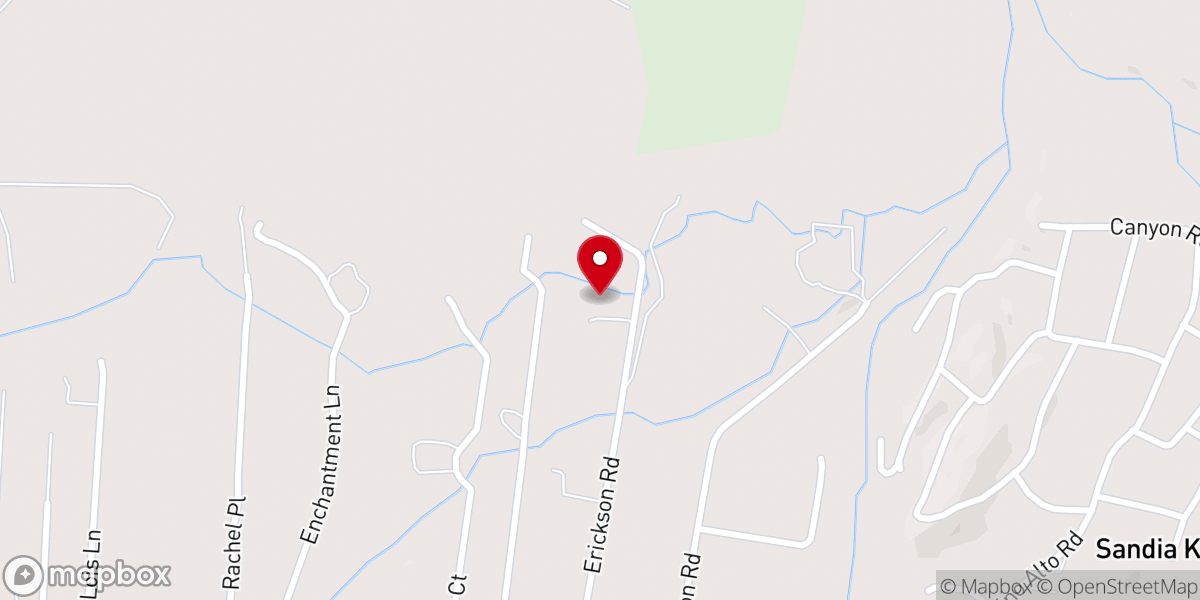 Map showing location of Singing Hills Ministries Inc