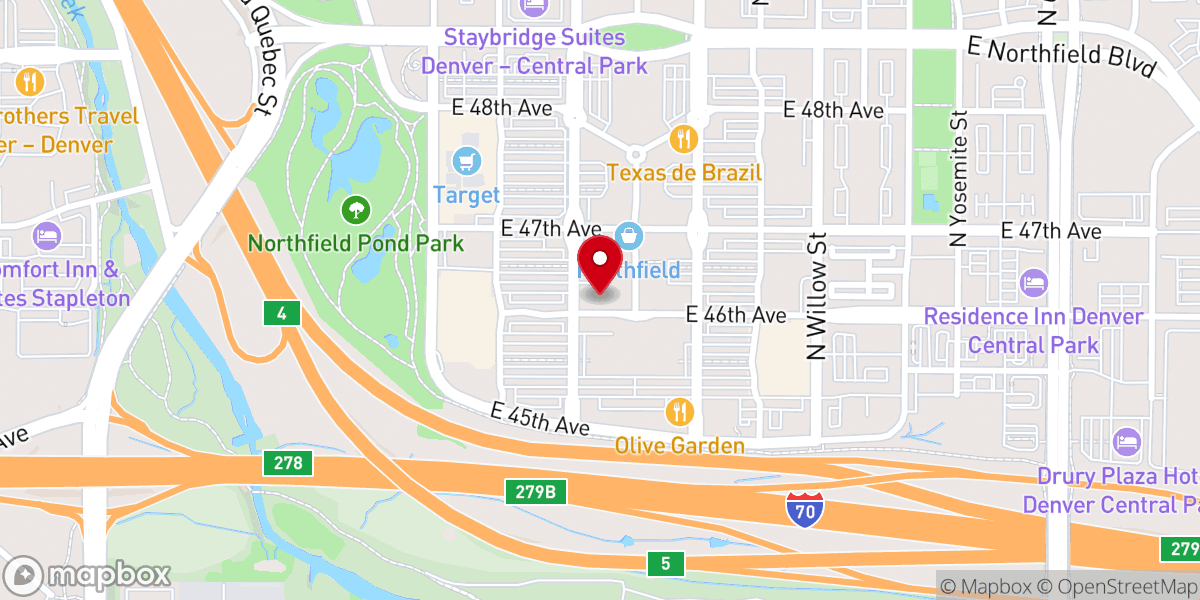 Map showing location of Riverside Church - Central Park (formerly Journey Point Church)