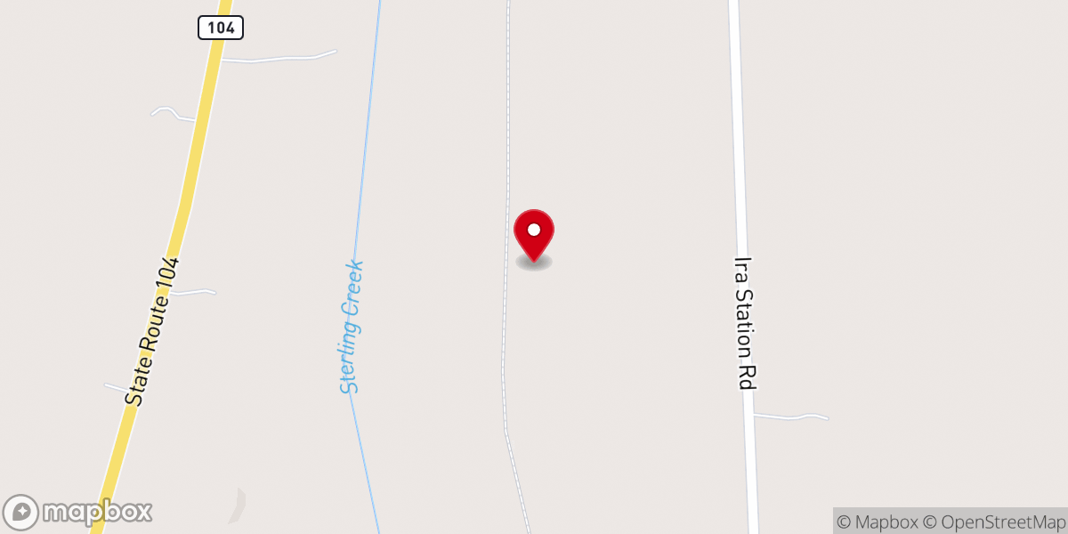 Map showing location of Northeast Christian Conference Center Inc