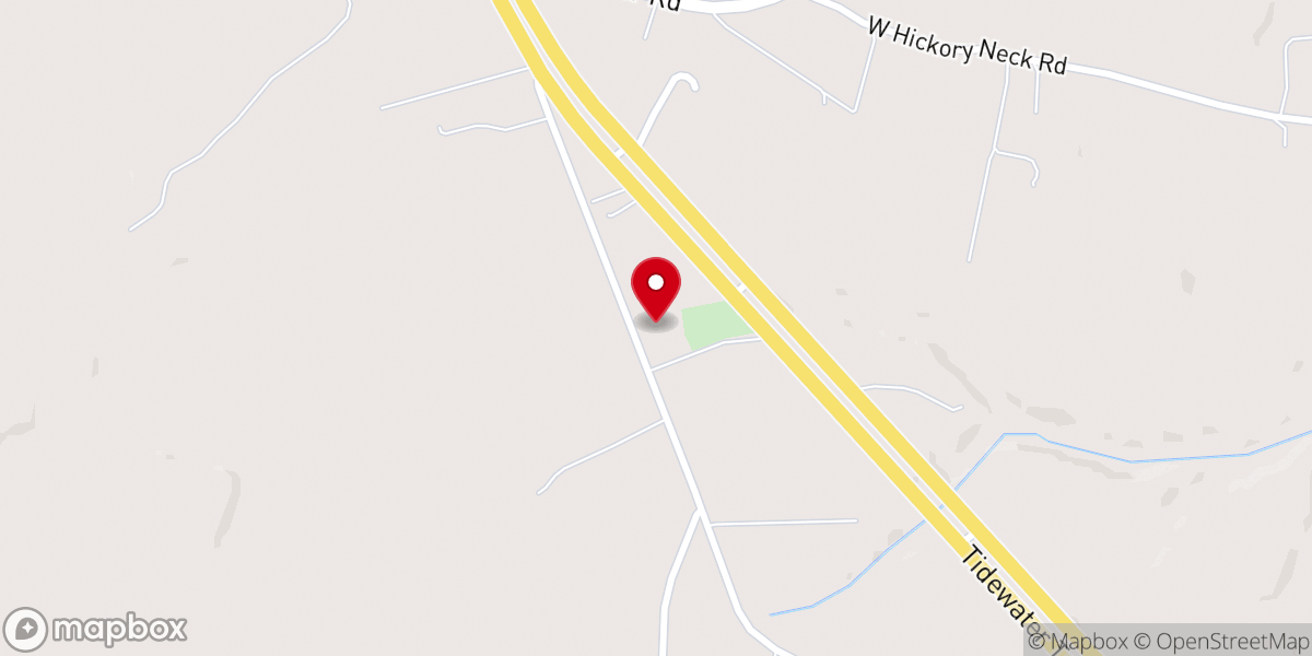 Map showing location of Forest Chapel United Methodist Church