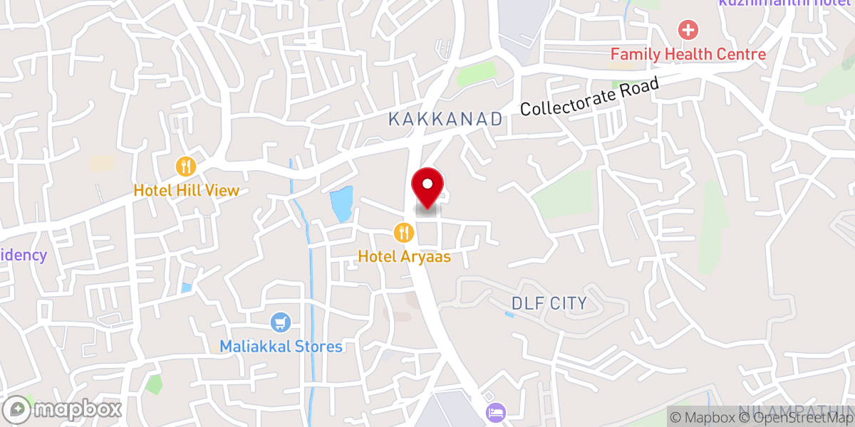 Map showing location of AG Church (Living Water)