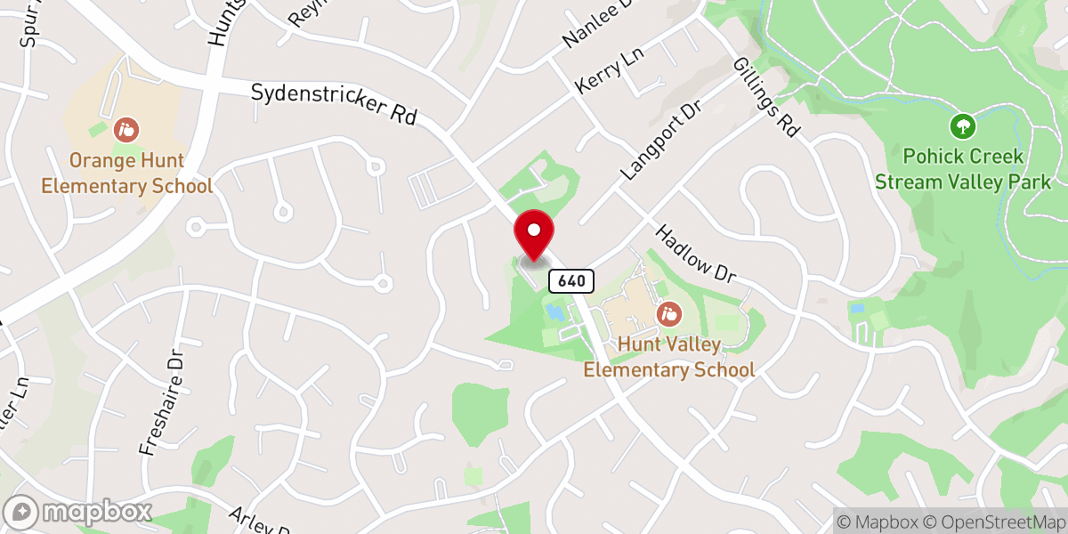 Map showing location of Community Covenant Church