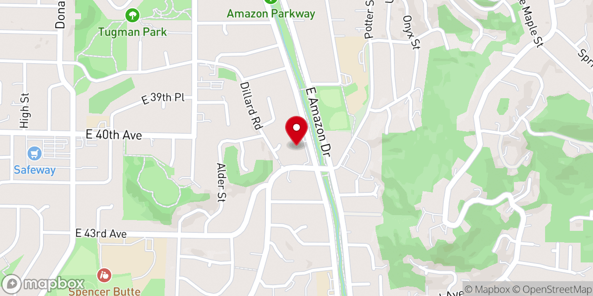 Map showing location of Crossfire Family Worship Center