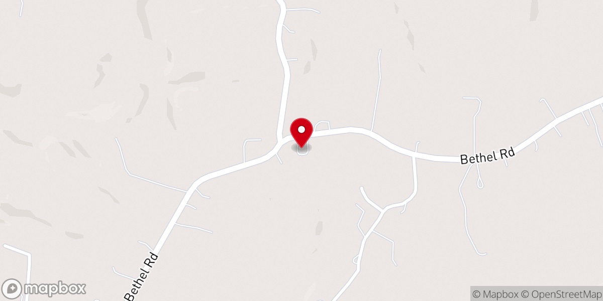 Map showing location of New Hope Seventh-day Adventist Church