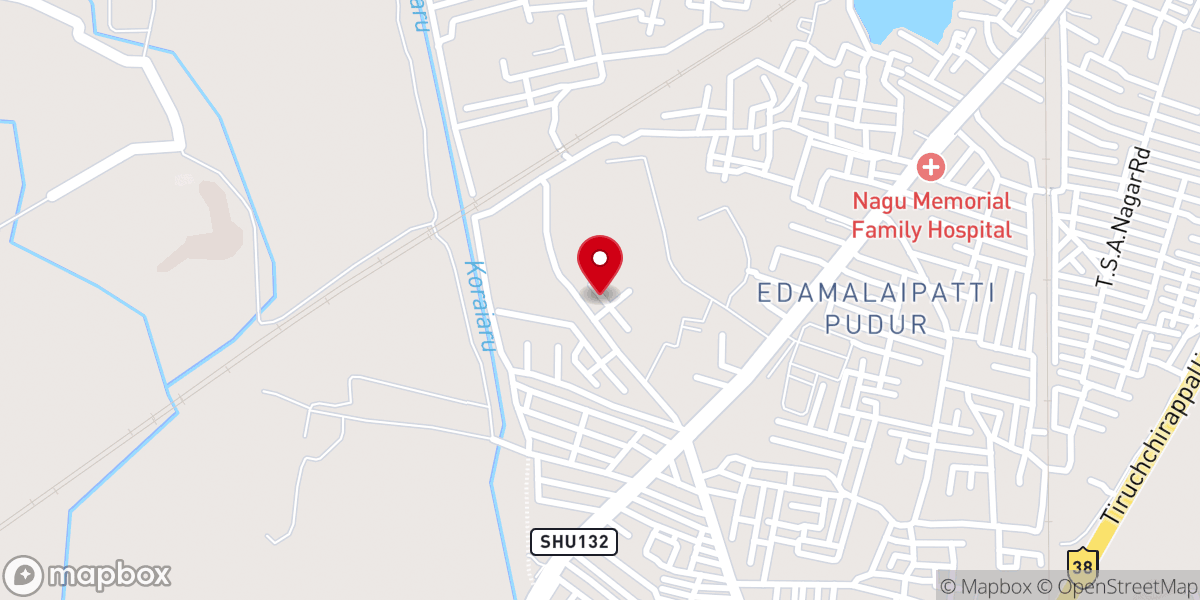 Map showing location of Indan church of Christ