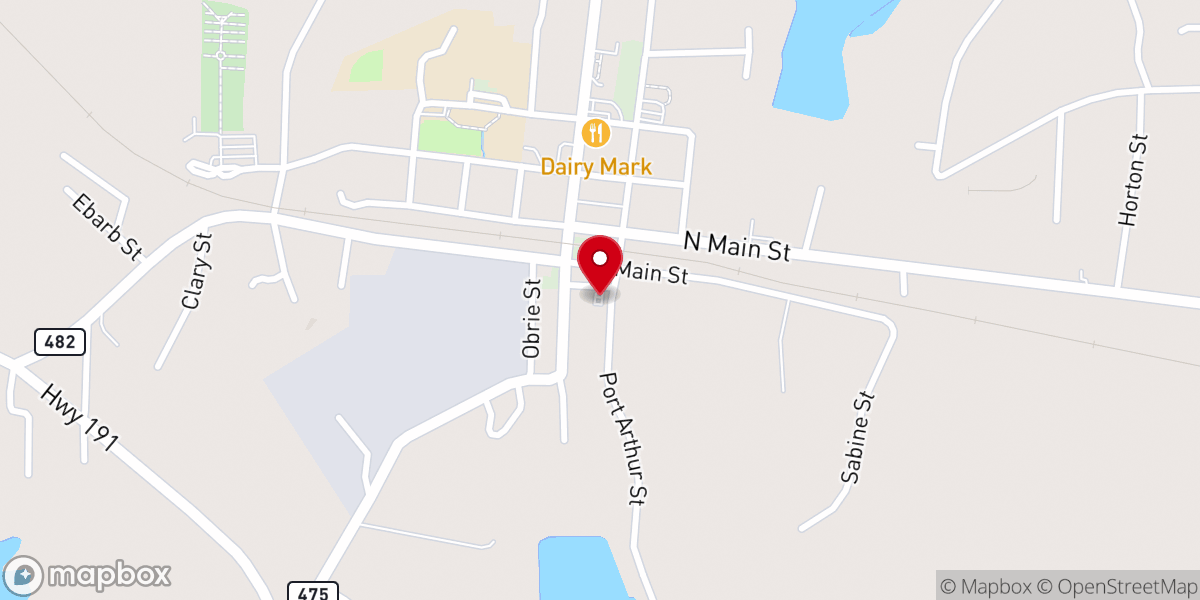 Map showing location of New Creation Ministry
