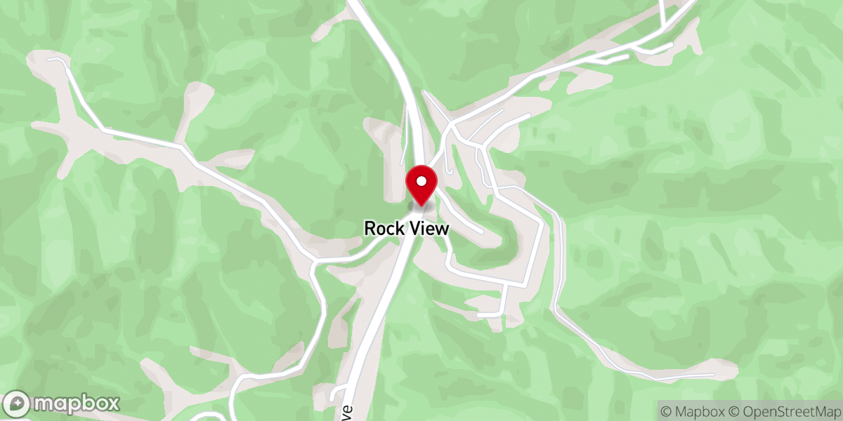 Map showing location of Pineville Pentecostal Church-God