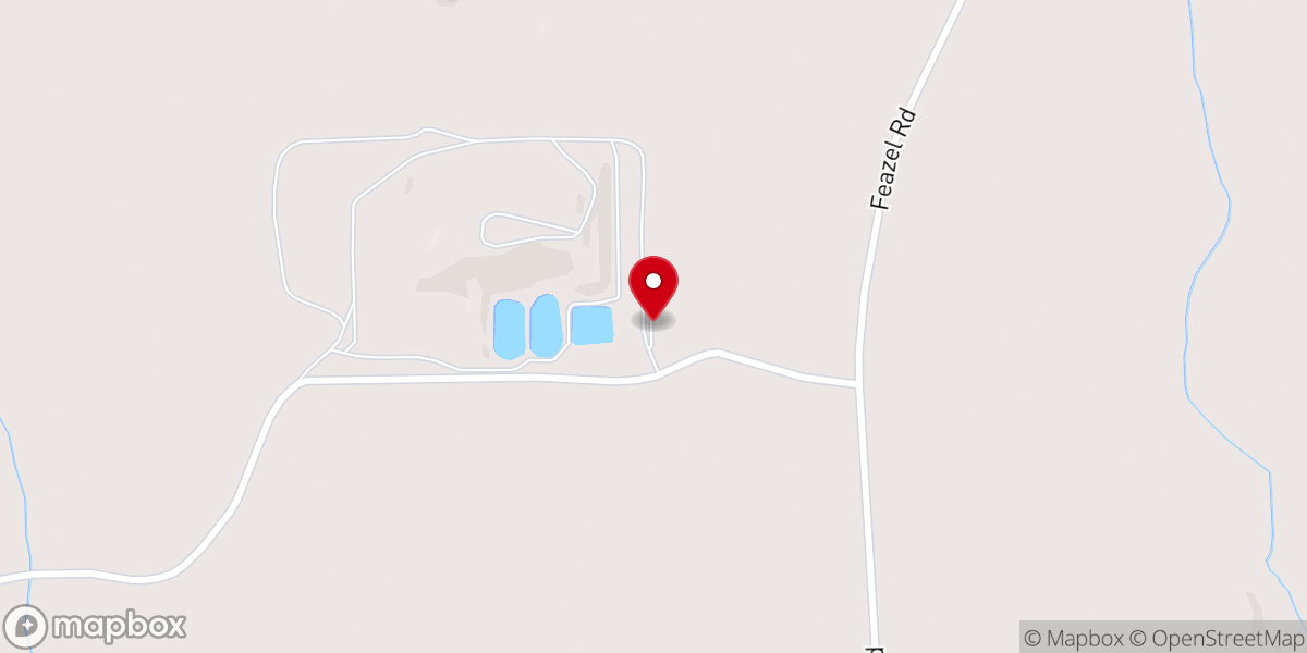 Map showing location of Union Parish Solid Waste Department