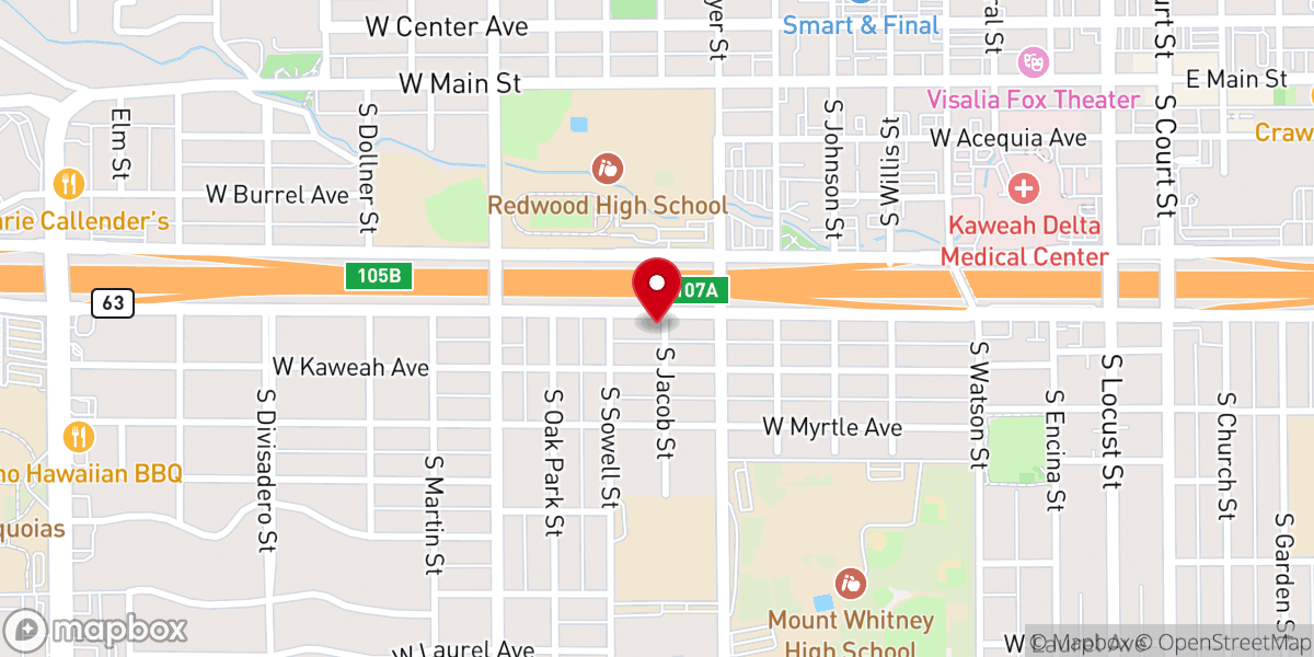 Map showing location of Deep Rooted Church