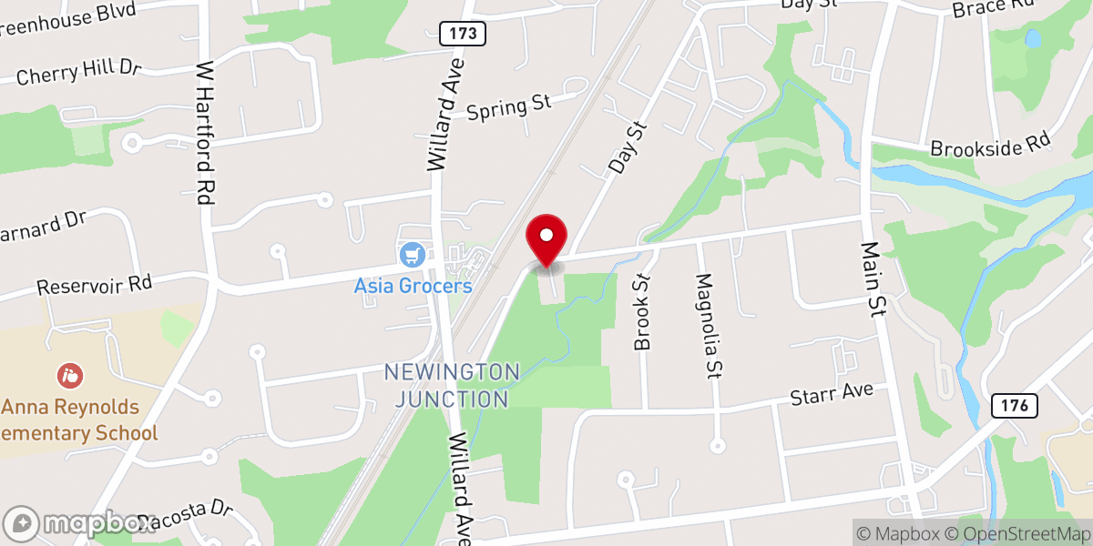 Map showing location of Simms Memorial Church of God in Christ