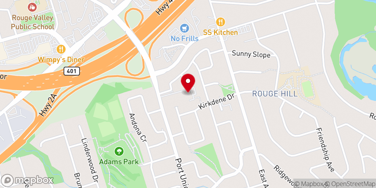 Map showing location of Grace Church