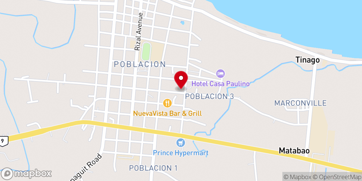 Map showing location of Christ Is The Answer Fellowship PCGAMI Church