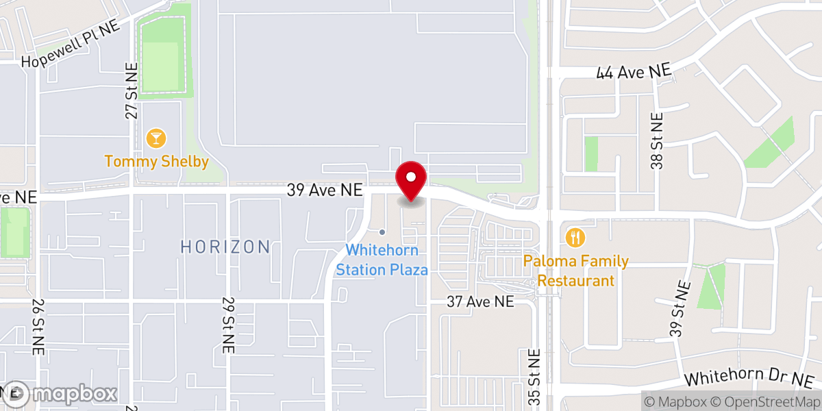 Map showing location of Showers of Blessings Apostolic Church