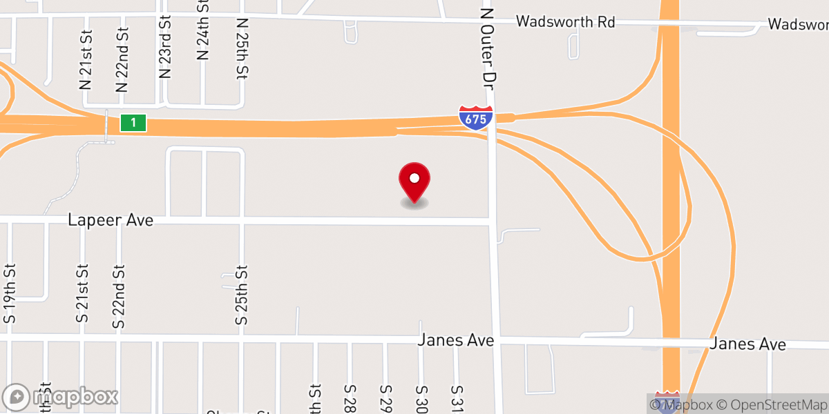 Map showing location of Christ Disciple Baptist Church
