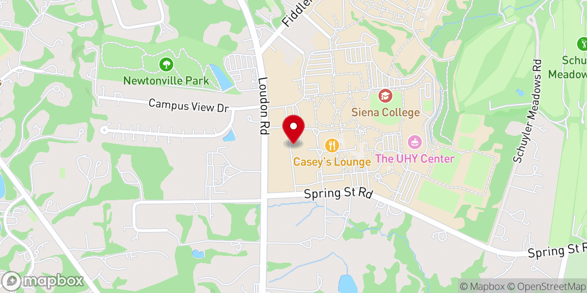 Map showing location of St. Mary of the Angels Chapel