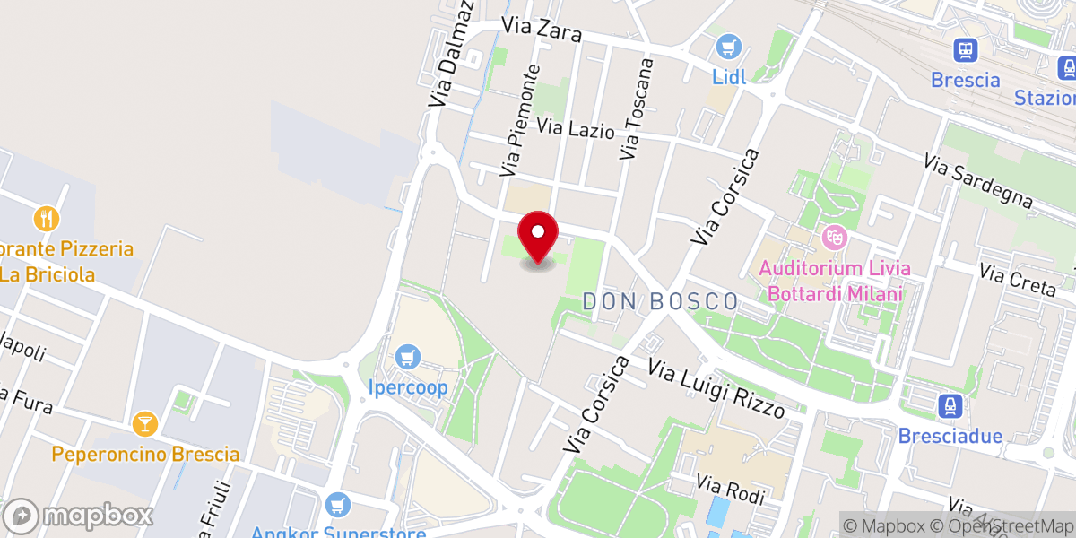 Map showing location of Parrocchia di San Giovanni Bosco