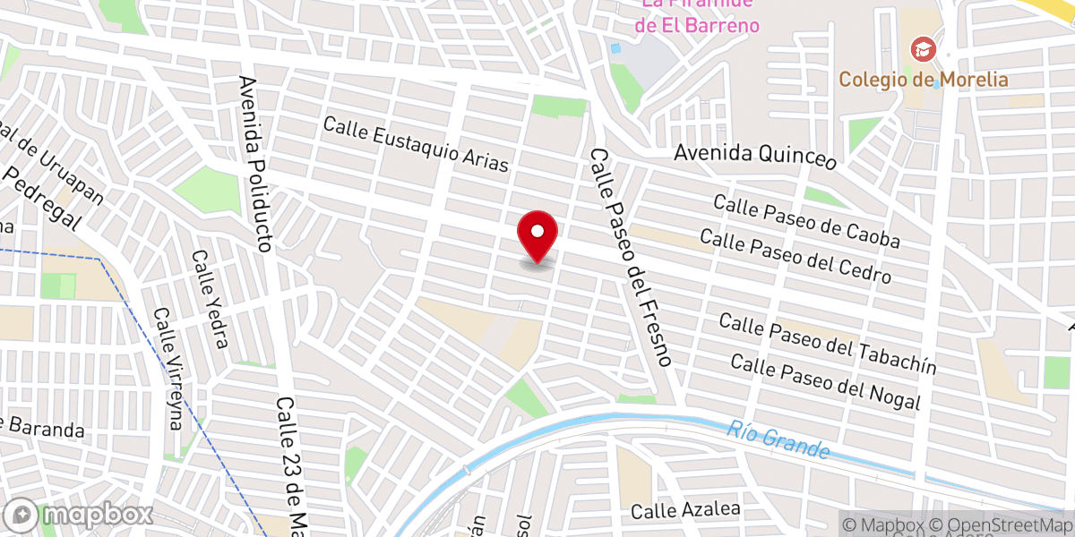 Map showing location of Iglesia Bautista Cristo Viene