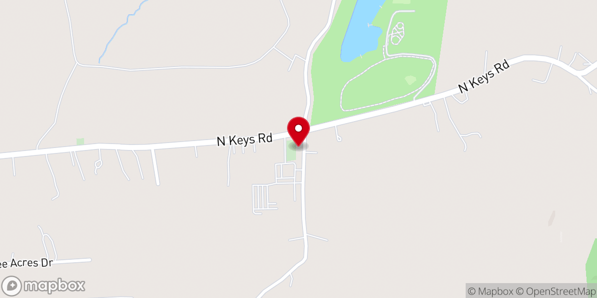 Map showing location of Brandywine Campus