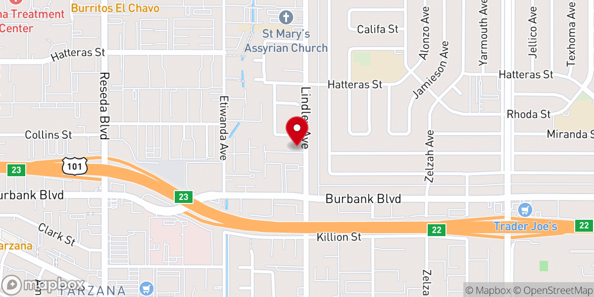 Map showing location of St. Innocent Orthodox Church