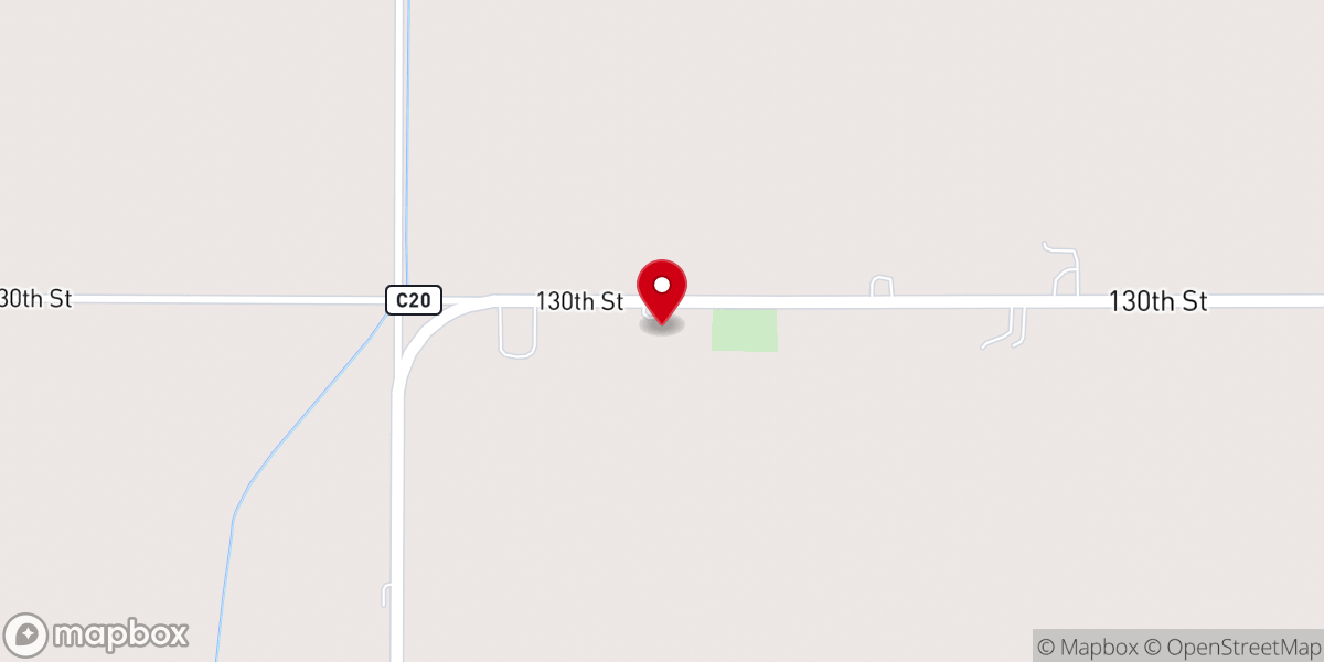 Map showing location of Wright Christian Reformed Church