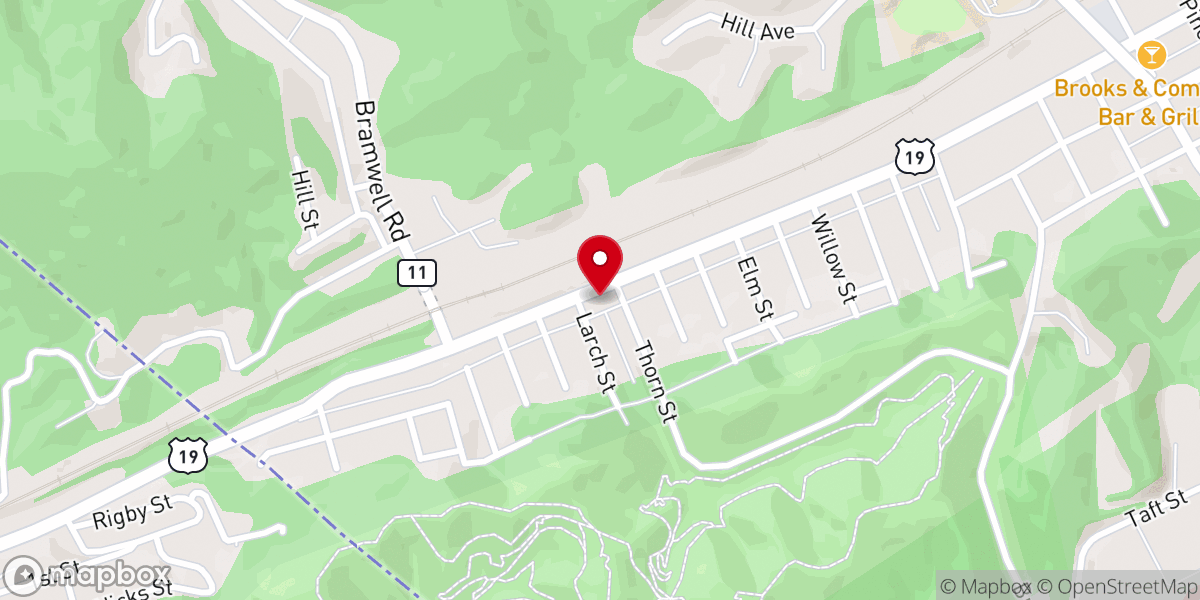 Map showing location of New Beginning Community Church