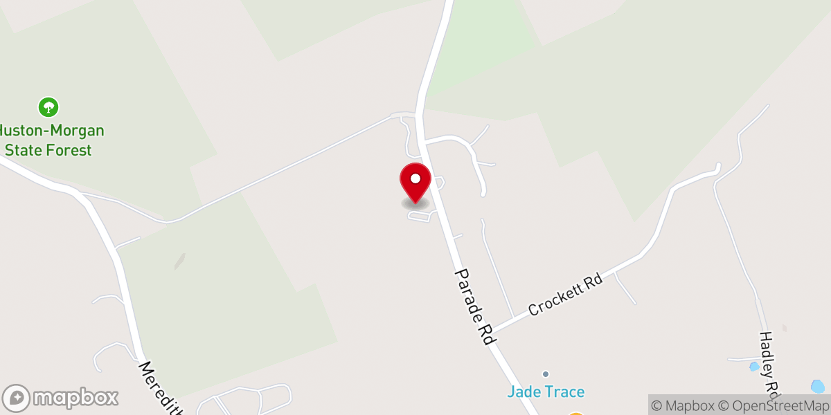 Map showing location of Good Shepherd Lutheran Church