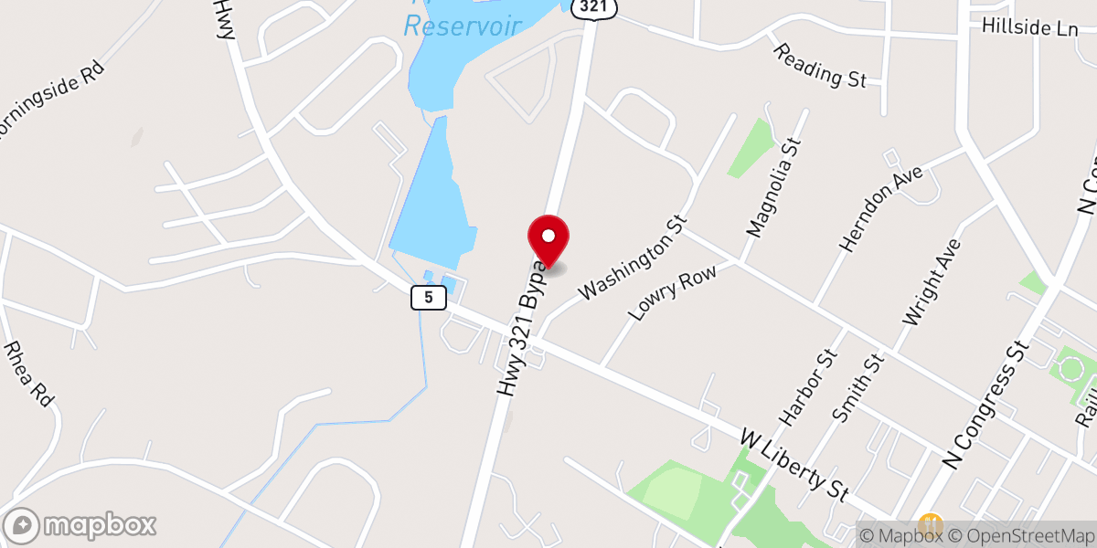 Map showing location of Beyond The Ashes Ministry