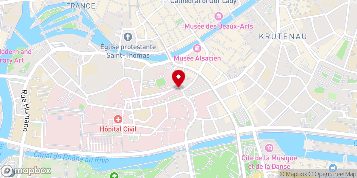 Map showing location of Chapelle Saint-Erhard