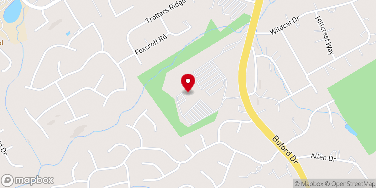 Map showing location of 12Stone Church