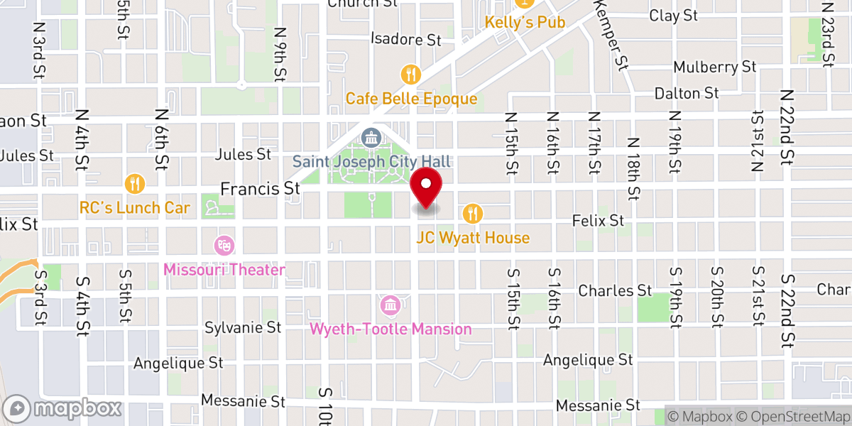Map showing location of The Dome