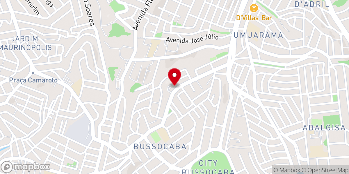 Map showing location of Igreja Evangélica Avivamento da Fé Sede Mundial