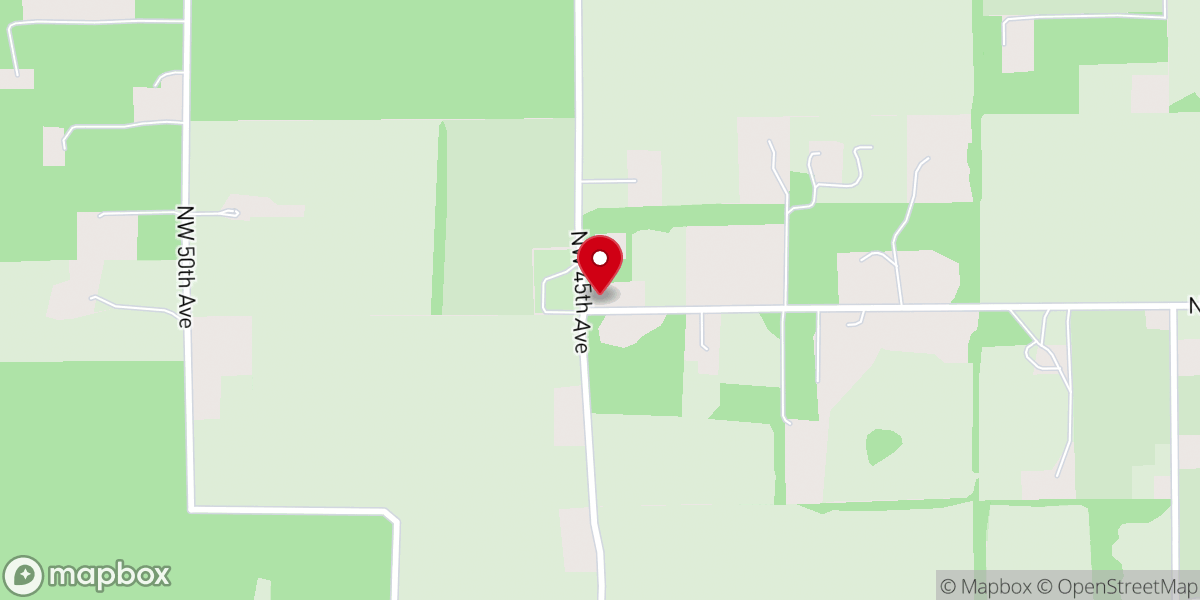 Map showing location of Wayfair Primitive Baptist Church