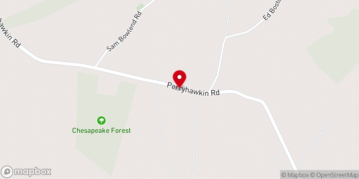 Map showing location of St Mark's United Methodist Church