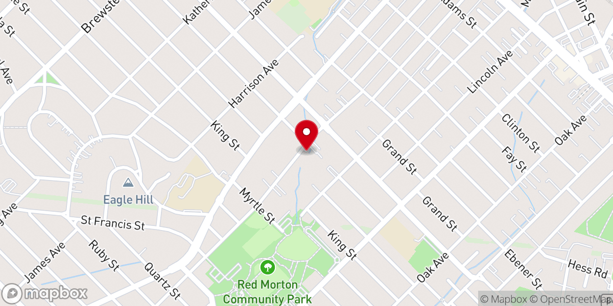 Map showing location of Redeeming Grace Church