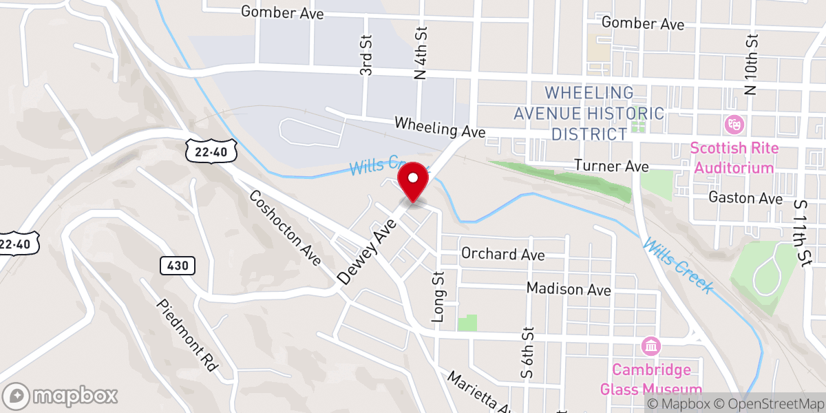 Map showing location of The Salvation Army Cambridge